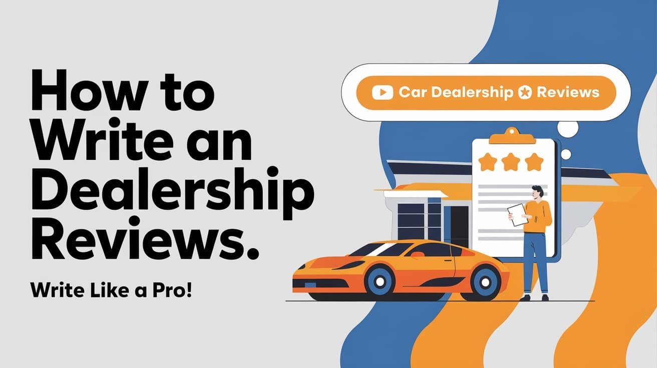 How to Write an Effective Car Dealership Review