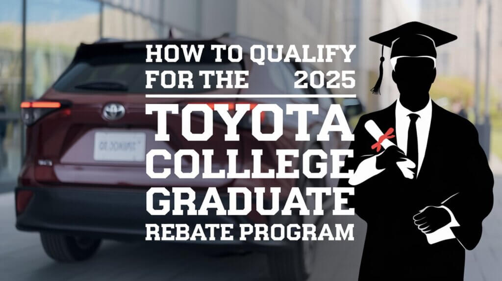 How to Qualify for the 2025 Toyota College Graduate Rebate Program