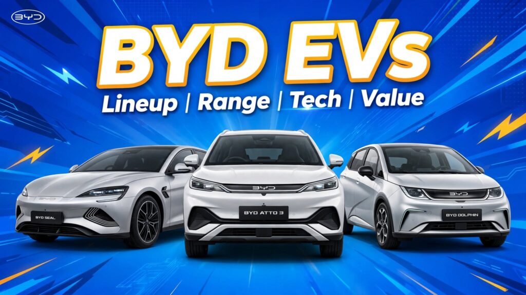 BYD Electric Vehicles: Lineup, Range, Technology and Value