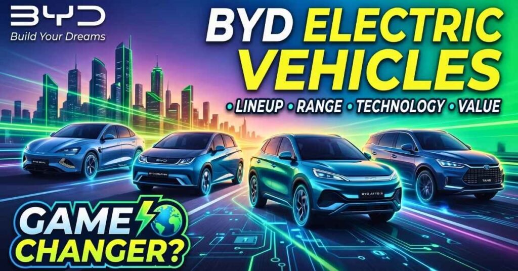 BYD Electric Vehicles: Lineup, Range, Technology and Value