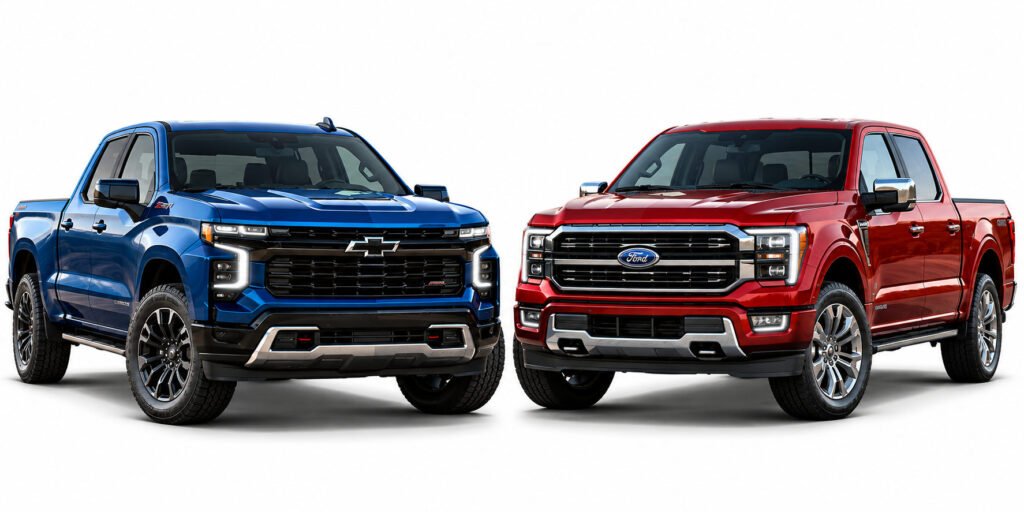 2027 Chevrolet Silverado 1500 vs Ford F-150
