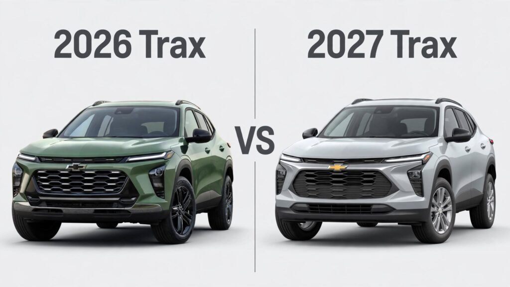 2027 Chevrolet Trax vs 2026 Trax