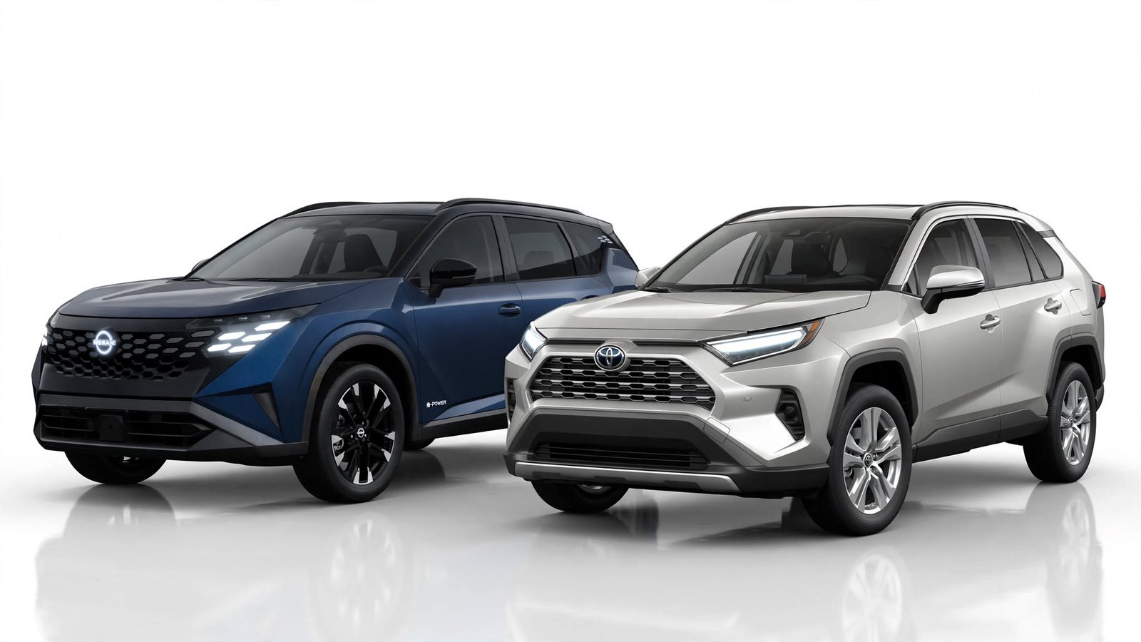2027 Nissan Rogue Hybrid vs Toyota RAV4 Hybrid